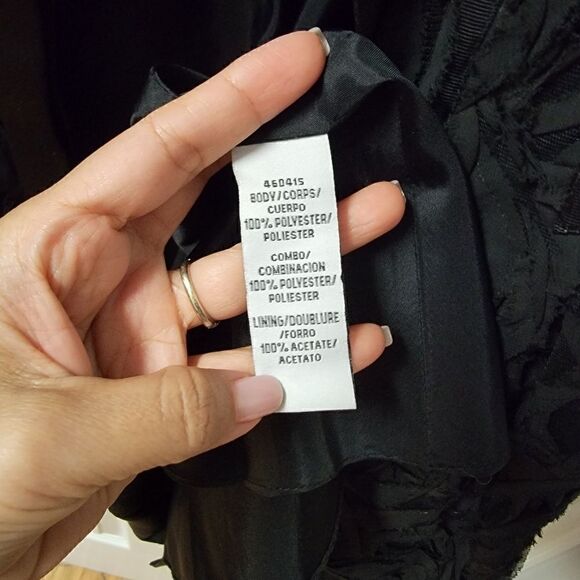 Jill Stuart Modern Floral Applique Dress 6 - Picture 8 of 9